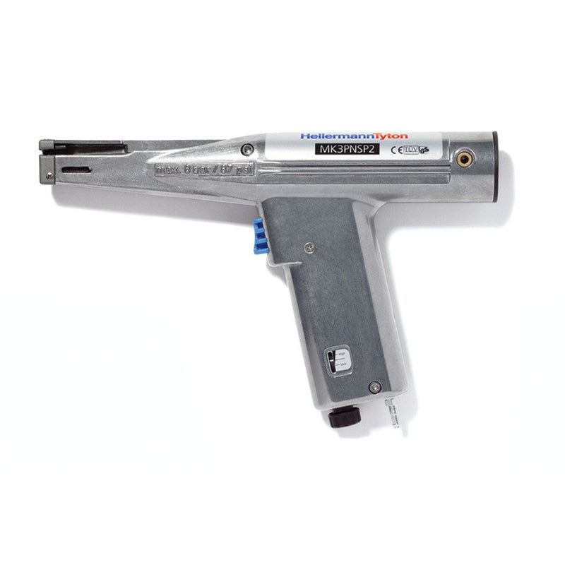 HellermannTyton - Verarbeitungswerkzeug für Kabelbinder Spannwerkzeug 110-03440 mit Mikroschalter