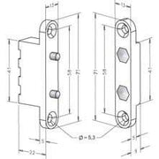 Assa Abloy effeff - Zubehör/Ersatzteile für elektrischen Türöffner Stromübertrager 10305--------00