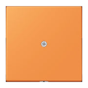 Jung - Einsatz/Abdeckung für Kommunikationstechnik Leitungsauslass m. Zugent. LC 990 A 225 orange clair