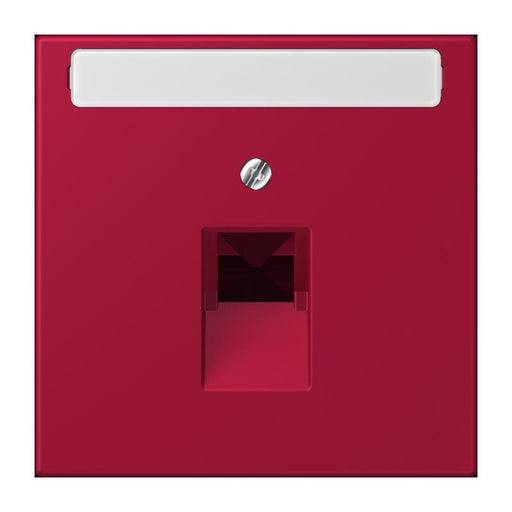 Jung - Einsatz/Abdeckung für Kommunikationstechnik Abdeckung für IAE/UAE LC 969-1 NAUA 229 rouge carmin (32100)