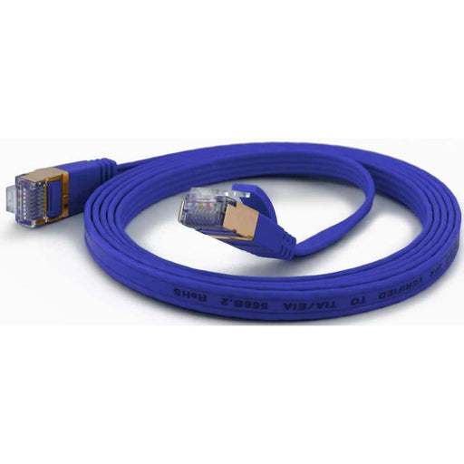 Wantec - Patchkabel Kupfer FTP-Patchkabel Cat.6A bl 7016 bl 0,2m 0,2m RJ45 1,6x6,5mm − 1 Stück by Wantec
