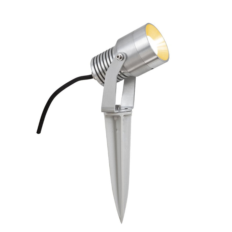 EVN Lichttechnik - Downlight/Strahler/Flutlicht P-LED COB Spot m.Erdspieß PC 670502 alu-mt 24VDC 5W 3000K IP67