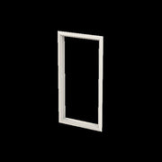 Striebel&John - Tür/Bedientableau (Schaltschrank) Blendrahmen m. Befestigung CR27 2FB, 7-reihig