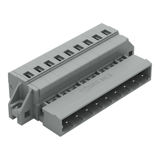 WAGO - Kabelsteckverbinder für Leiterplattensteckverbinder 1-Leiter-Stiftleiste 231-609/019-000 CAGECLAMP,2,5mm²,gr − 25 Stück