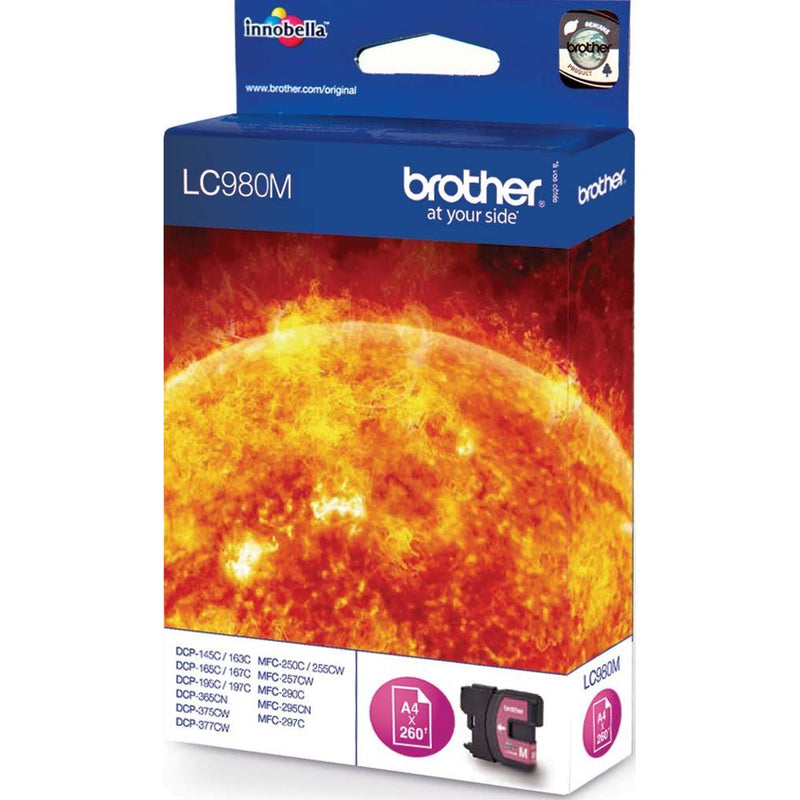 Brother - Verbrauchsmaterial für Telefax/Drucker/MFC Tintenpatrone LC-980M mag