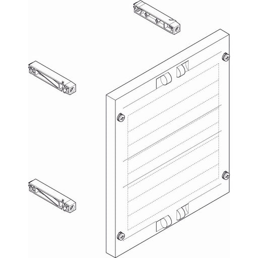 ABN - Verteilerfeld für Installationsverteiler ESPRO-Modul MT12695 tief BxH:250x300mm
