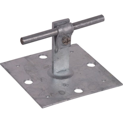 DEHN - Dachleitungshalter für Blitzschutz Dachleitungshalter DLHDQ610GP100X100STT DEHNquick St/tZn