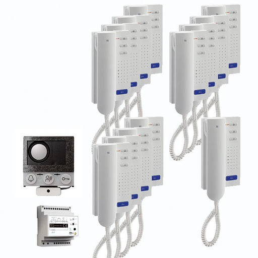 TCS Tür Control - Türsprech-Set audio:pack Einbau PAIH130/004 für 13 Wohneinheit