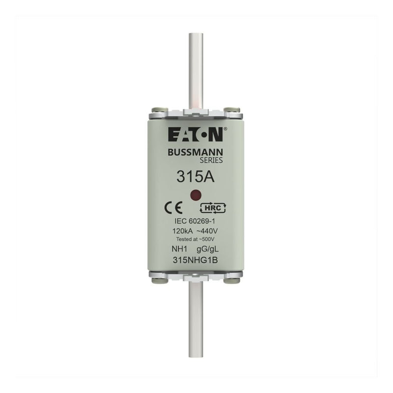 Eaton - Messersicherung Sicherungseinsatz Nieders. NH-SICHERU#315NHG1B 315A AC 440V 120kA − 3 Stück