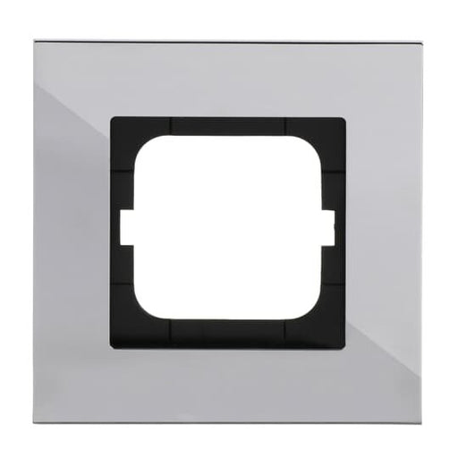 Busch-Jaeger - Abdeckrahmen Rahmen 1-fach 1721-826-101 chrom, carat − 1 Stück by Busch-Jaeger

