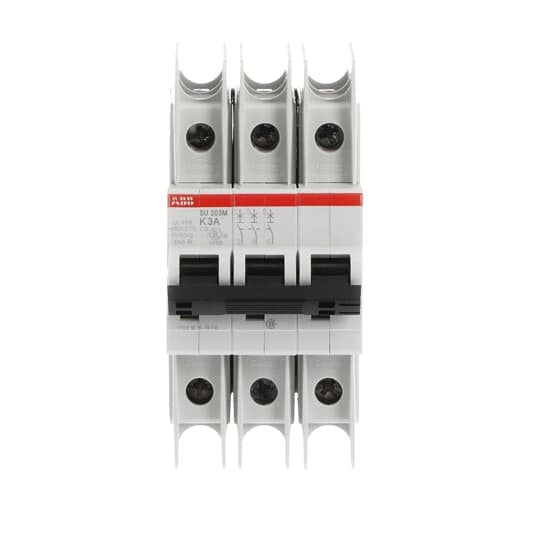 ABB Stotz S&J - Leitungsschutzschalter Sicherungsautomat SU203M-K3 10kA, 3A, 3P