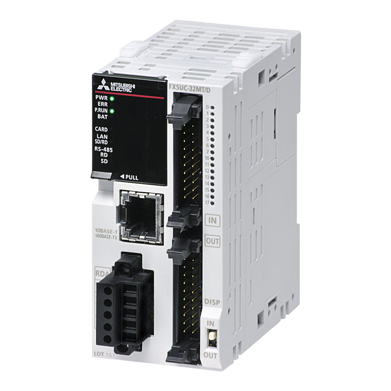 Mitsubishi Electric - SPS-Grundgerät FX5U FX5UC-32MT/DSS 16E, 16A Transistor