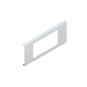 HKL - Geräteblende für Geräteeinbaukanal Deckelabschnitt cws 2f. HKLD02/130.6 gelocht