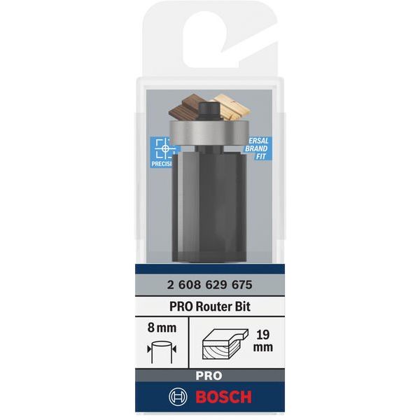 Bosch - Fräser PRO Bündigfräser mit 2608629675 untenliegendem