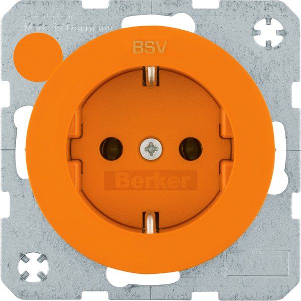 Berker - Steckdose Schuko 47432017 Aufdr.BSV, R.x or