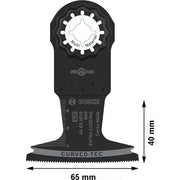 Bosch - Blatt für Oszillierer PRO AII 65 APIB Blatt für 2608669079VE(5) Multifunktionswerkze