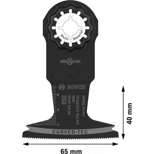 Bosch - Blatt für Oszillierer PRO AII 65 APIB Blatt für 2608669079VE(5) Multifunktionswerkze