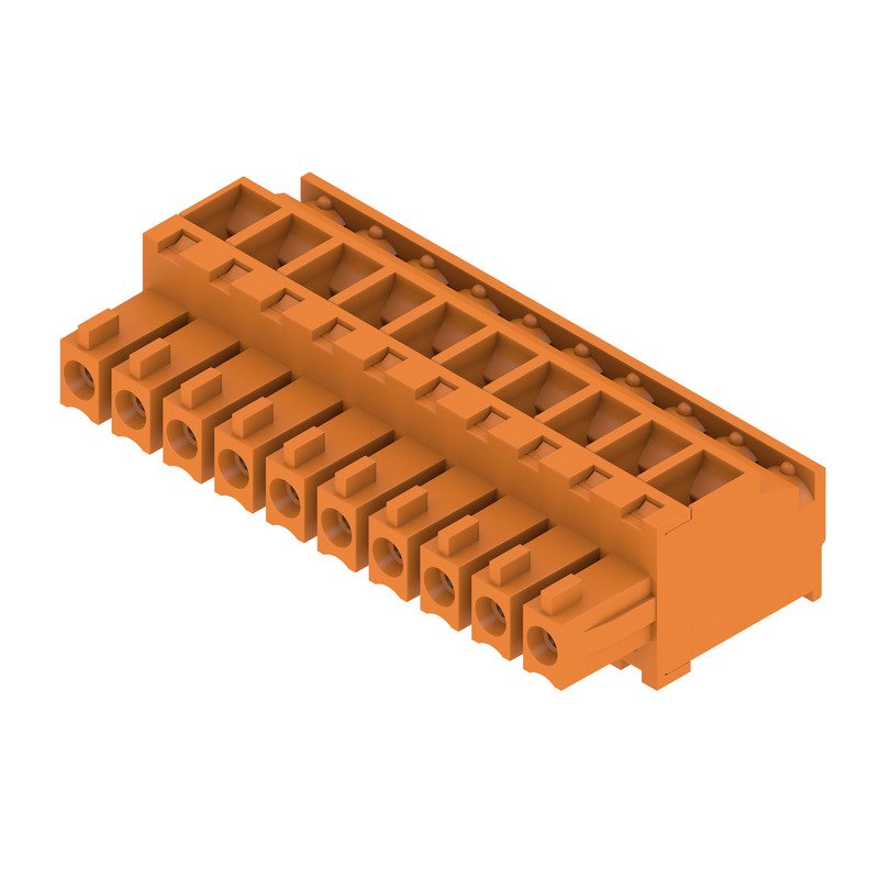 Weidmüller - Kabelsteckverbinder für Leiterplattensteckverbinder Verbinder 3.81mm BCZ 3.81/#1939910000 − 50 Stück