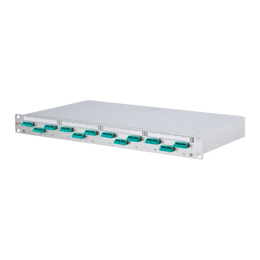 Metz Connect - Patchpanel LWL LWL-Patchfeld OpDAT PF 150200BA12-E 12xSC-D OM3 EVZ
