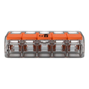 WAGO - Steckklemme Compact-Verbindungsklemme 221-415 5-Leiter bis 4qmm − 25 Stück