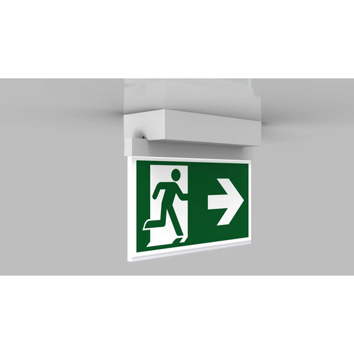 RP-Technik - Sicherheitsleuchte Rettungszeichenleuchte AXD408WL 8h, Wireless, ws