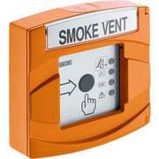 Geze - Technischer Melder für Gefahrenmeldesystem RWA-Taster FTF4A orange VdS