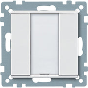 Schneider Electric - Bussystem-Tastsensor Taster 1fach plus MTN627519 polarweiß − 60 Stück