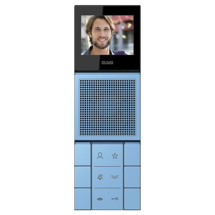 Jung - Innenstation für Türkommunikation SIB Video-Innenstation SI VI LC 627 256 LS 4320N  − 1 Stück
