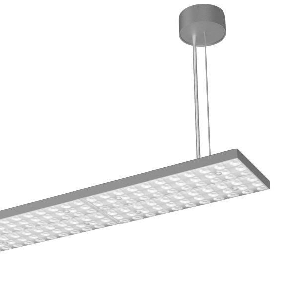 LTS Licht&Leuchten - Pendelleuchte LED-Pendelleuchte LUZ06-D 23.007.30 si 3000K 60°silber  − 1 Stück