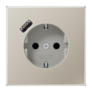 Jung - Steckdose SCHUKO Steckdose 16 A 250V ES 1520-18 A m. Berührungsschutz