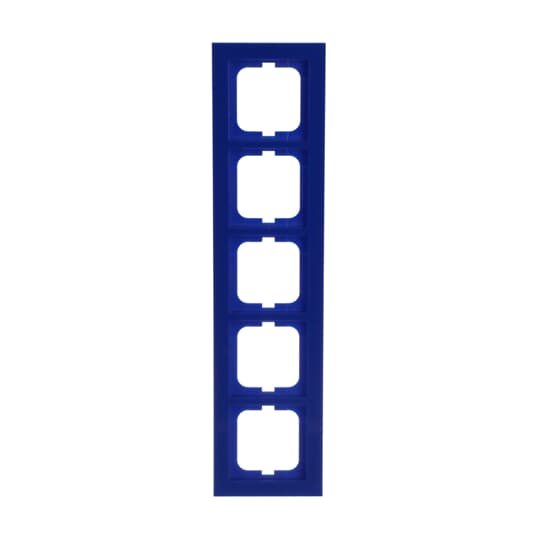 Busch-Jaeger - Abdeckrahmen Rahmen 5-fach 1725-288 blau