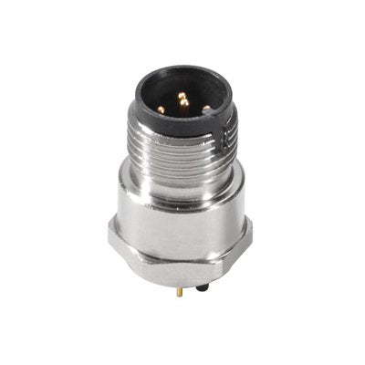 Weidmüller - Rundsteckverbinder, Einbau (PCB) Stecker SAIE-M12S-8-TL-PG9 Stift, gerade, M12 − 20 Stück