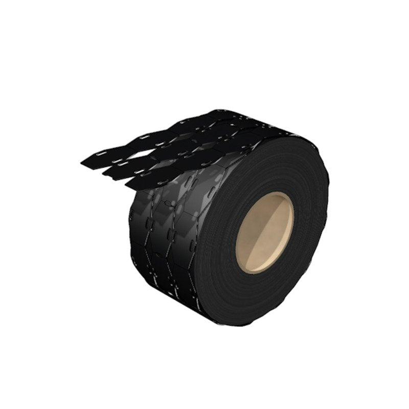 Weidmüller - Kabelmarkierungssystem Leitermarkierer, Etikett SFX 9/24 MM SW 9x24mm schwarz − 1000 Stück