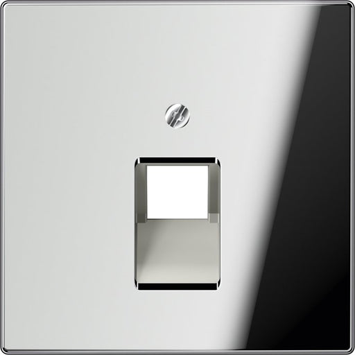 Jung - Einsatz/Abdeckung für Kommunikationstechnik Abdeckung gl.chr GCR 2969-1 UA für IAE/UAE-Dose