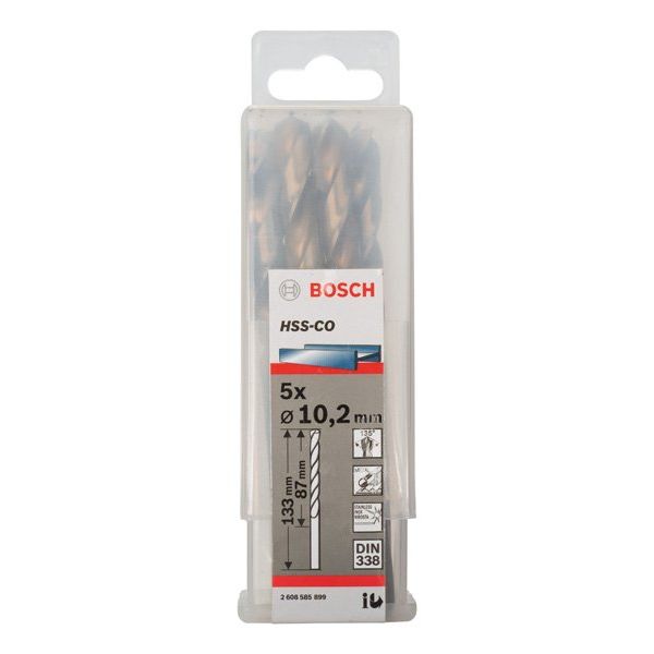 Bosch - Bohrer PRO Stainless Steel HSS-Co 2608585899 Spiralbohrer 10,2 x
