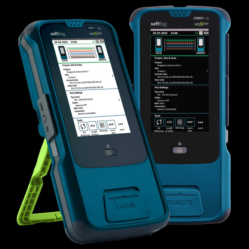 Softing IT - Zubehör/Ersatzteile für Prüf- und Messgeräte (Elektro) WireXpert MP C6A + FQ 230401