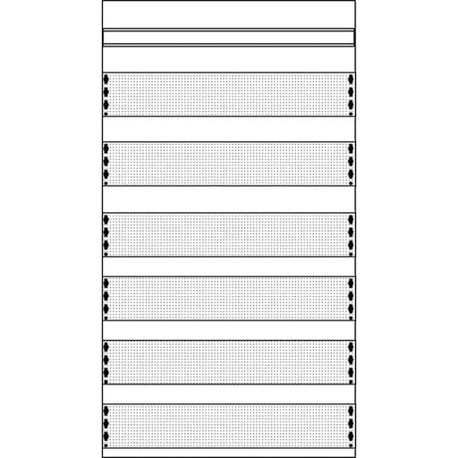 Striebel&amp;John - Einbaufeld für Telekommunikation Mediafeld 2MM2 2FB BH2 6R − 1 Stück by Striebel&amp;John
