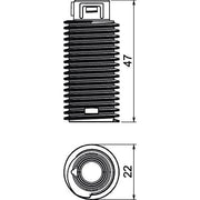 OBO Bettermann - Gewindestange UZD GS 250/350 (VE8) 140x140x25