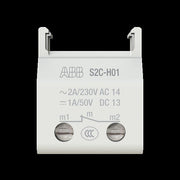 ABB Stotz S&J - Zusatzeinrichtung für Reiheneinbaugeräte Hilfsschalter S2C-H01
