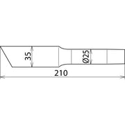 DEHN - Zubehör/Ersatzteile für Sicherheitsgeräte Flachdüse FD 35 S NS 25/B 35mm abgeschr