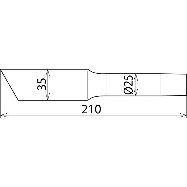 DEHN - Zubehör/Ersatzteile für Sicherheitsgeräte Flachdüse FD 35 S NS 25/B 35mm abgeschr