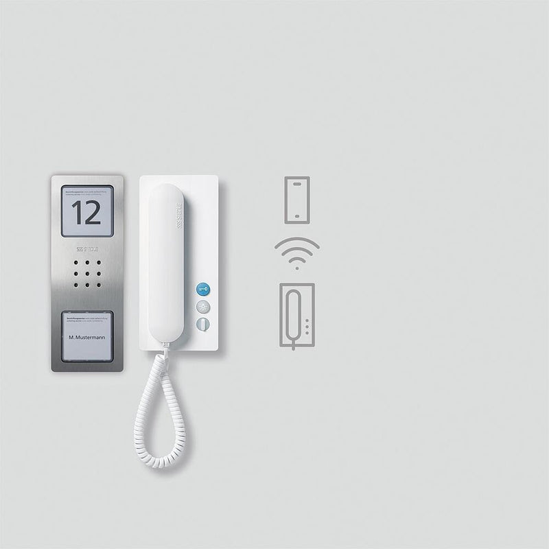 Siedle&Söhne - Türsprech-Set IQ-Set Siedle Compact SET IQ CA 812-1 E/W − 1 Stück