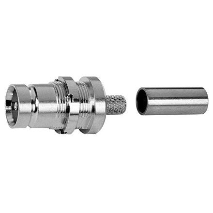 Telegärtner - Koax-Steckverbinder Einbaubuchse 100024378 Cr/Cr75 Ohm G12