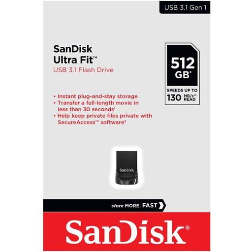 Sandisk - Speichermedium digital USB 3.1 Stick 512GB SDCZ430-512G-G46 Sandisk,TypA,UltraFi