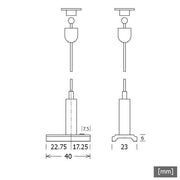 LTS Licht&Leuchten - Mechanisches Zubehör/Ersatzteile für Leuchten Drahtseilabhängung 3m NEOAS/9500KIT13/3000