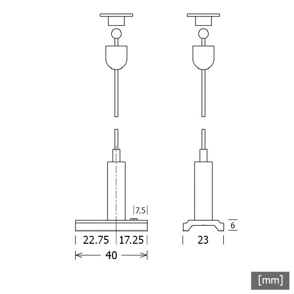 LTS Licht&Leuchten - Mechanisches Zubehör/Ersatzteile für Leuchten Drahtseilabhängung 3m NEOAS/9500KIT13/3000