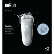 BRAUN - Epiliergerät Epilierer 5-011 Silk-epil 5