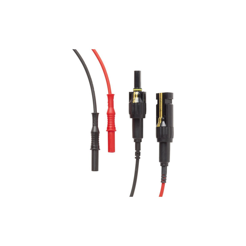 Fluke - Zubehör/Ersatzteile für Prüf- und Messgeräte (Elektro) Messleitungssatz PVLEAD1 MC4 auf 4mm, sw/rt