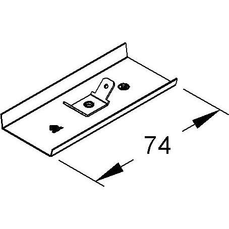 Niedax - Stoßstellenverbinder für Leitungsführungskanal Stoßstellenverbinder LSTA 16.030 − 10 Stück by Niedax
