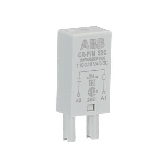 ABB Stotz S&J - Zubehör/Ersatzteile für Schaltrelais Steckmodul CR-P/M 52C Glied 110-230VAC/DC − 10 Stück